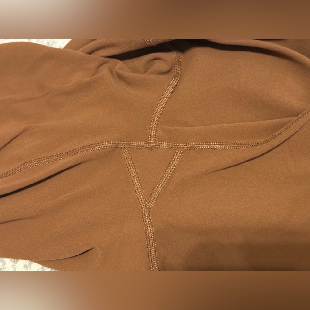 Lululemon Groove Super-High-Rise Flared Pant *Nulu Roasted Brown - Picture 13 of 14